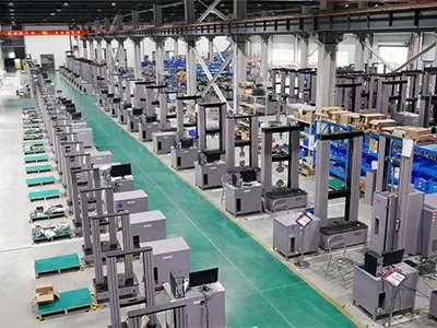 Taller de máquinas universales de ensayos electromecánicos