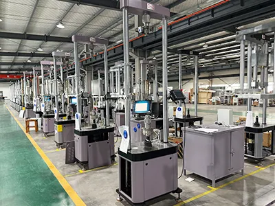 Taller de equipos de ensayo de fluencia a alta temperatura