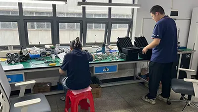 Taller de montaje de sensores