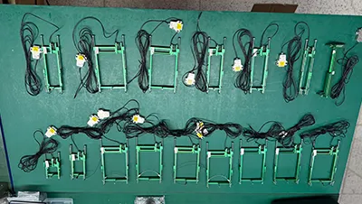 Taller de montaje de sensores