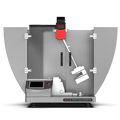 Máquina de ensayo de impacto pendular para plásticos, ensayo de impacto Charpy/Izod