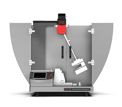 Máquina de ensayo de impacto pendular para plásticos, ensayo de impacto Charpy/Izod