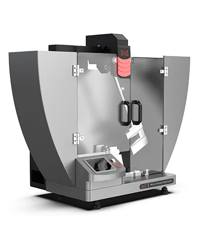 Máquina de ensayo de impacto pendular para plásticos, ensayo de impacto Charpy/Izod