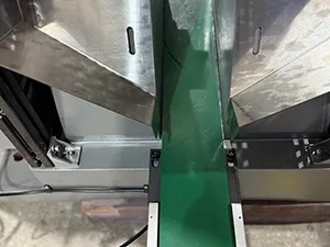 Transportador de alimentación de muestras