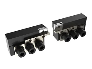 Soporte de muestra y yunque