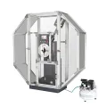 Máquina de ensayo de impacto pendular para metales, prueba de impacto Charpy/Izod