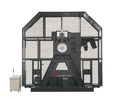 Máquina de ensayo de impacto pendular para metales, ensayo de desgarro por caída de peso (DWTT)