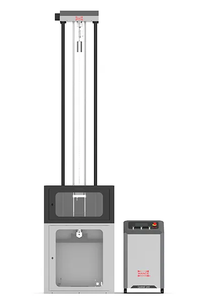 Máquina de ensayo de impacto con caída de peso para plásticos