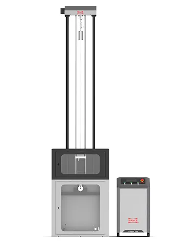 Máquina de ensayo de impacto con caída de peso para plásticos