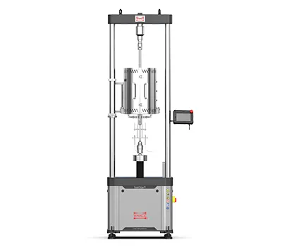 Máquina electromecánica de ensayo de fluencia y rotura por tensión