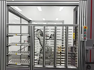 Estante de almacenamiento de muestras