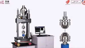 Máquina de ensayo de fatiga servohidráulica de sobremesa